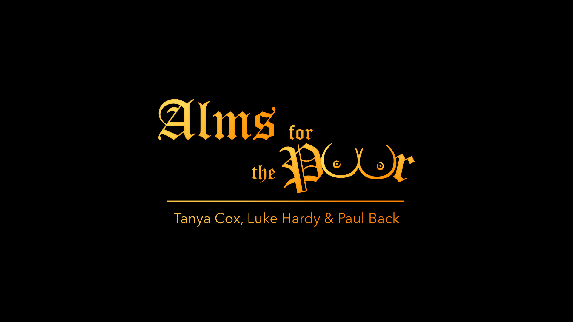 Alms for the Poor Alms for the Poor